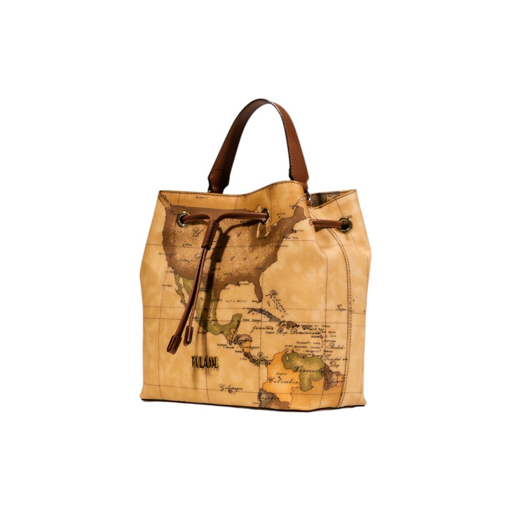 Alviero Martini Prima Classe Beige Leder Handtasche