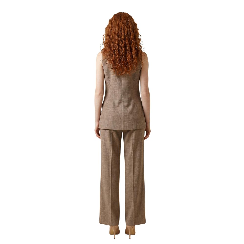 Liu Jo Beige Viskose Weste
