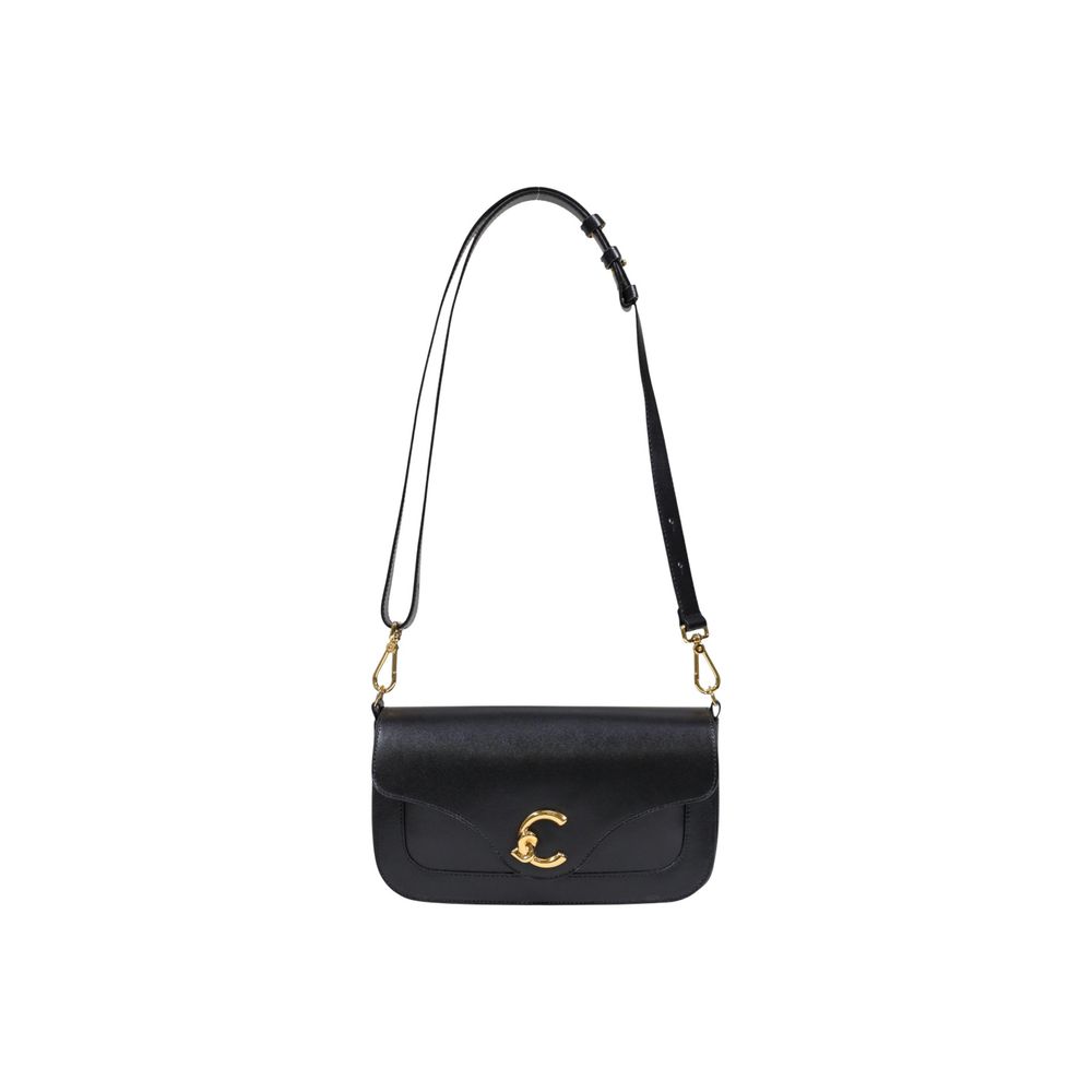 Coccinelle Schwarze Lederhandtasche