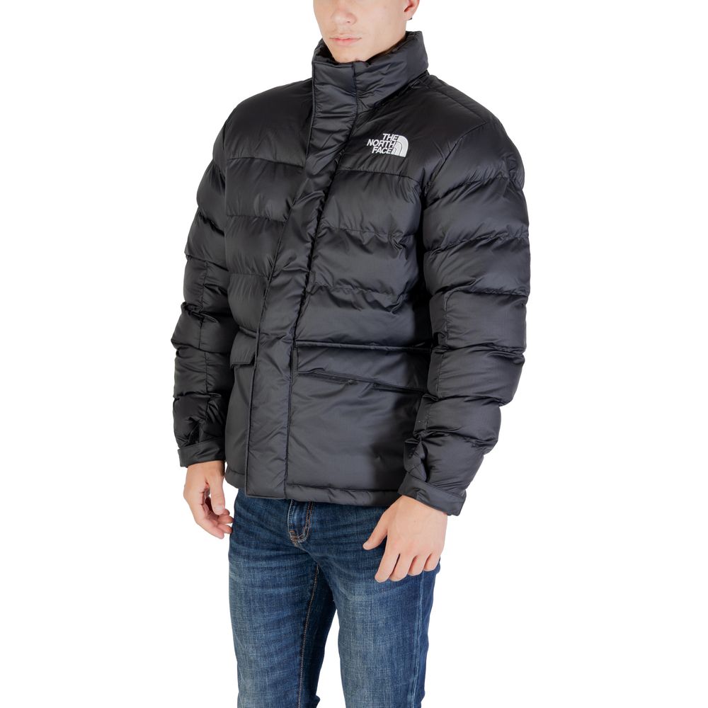 The North Face Schwarze Polyester-Jacke in voller Länge