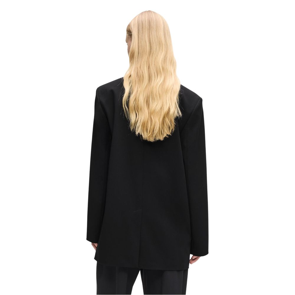 Karl Lagerfeld Schwarzer Blazer aus Polyester