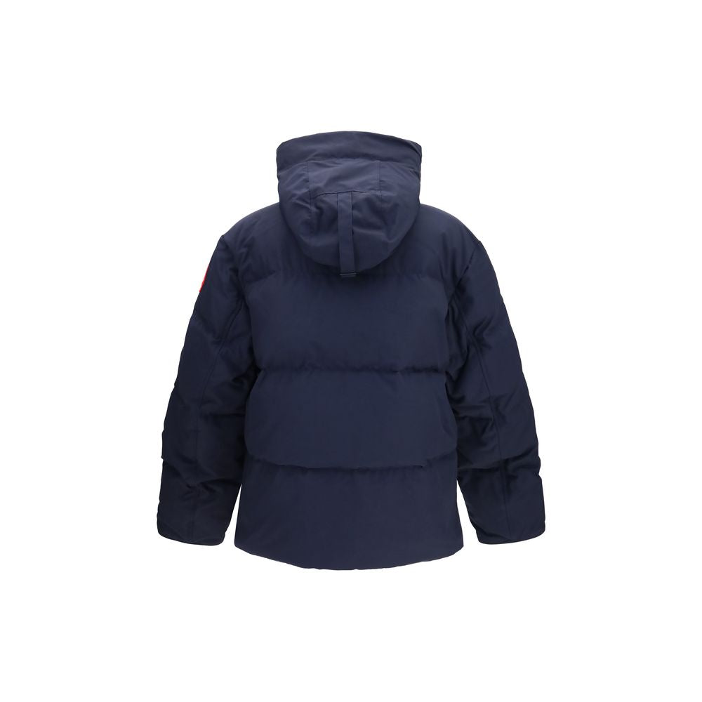 Canada Goose Blauer Parka aus recyceltem Polyester