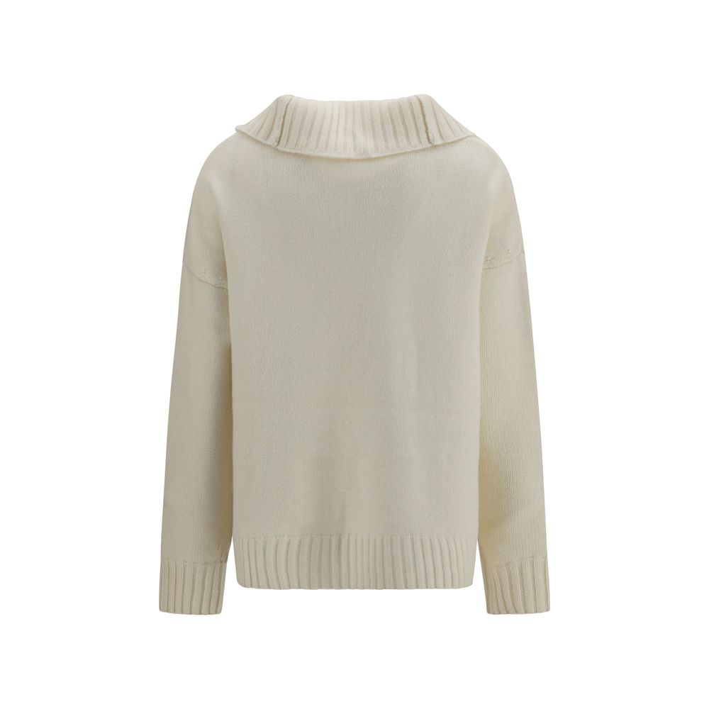 Max Mara Beiger Kaschmirpullover