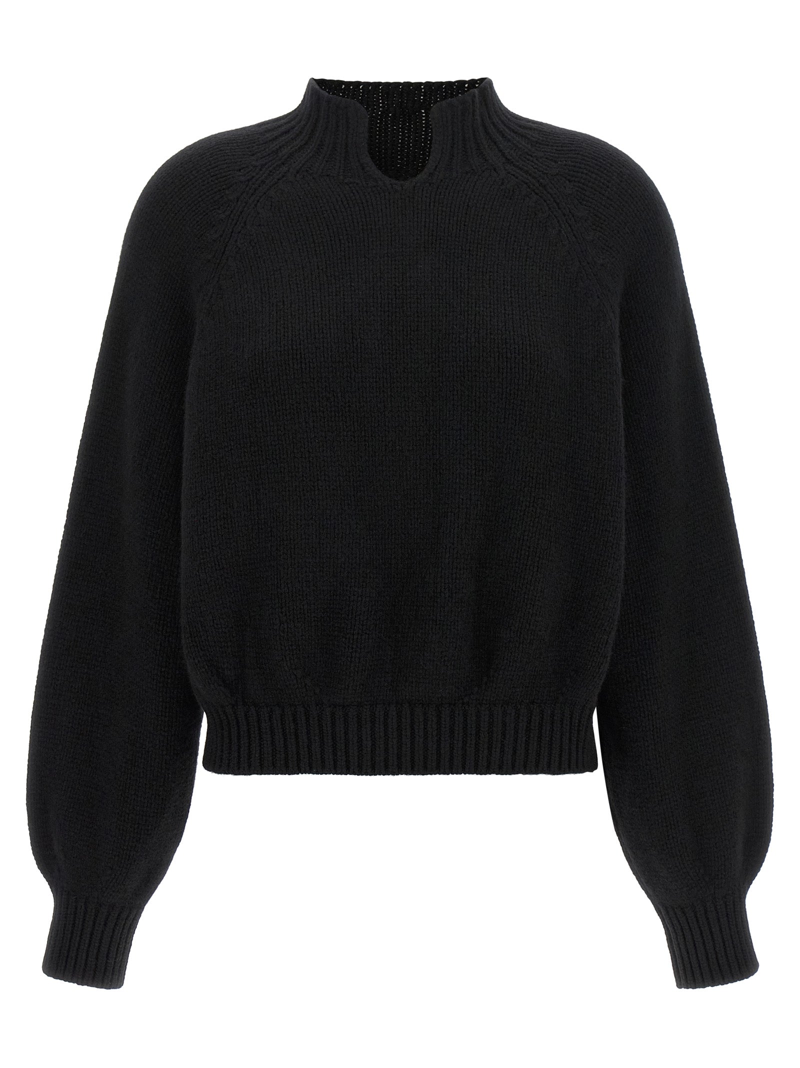 Khaite Schwarzer Kaschmir-Cardigan