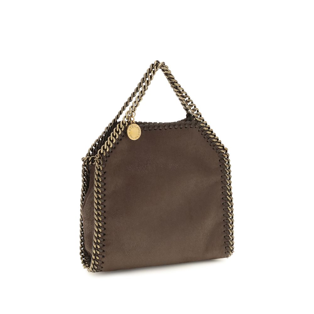 Stella McCartney Braune Kalbsleder-Tasche Bos Taurus