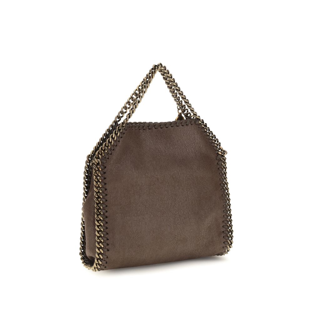 Stella McCartney Braune Kalbsleder-Tasche Bos Taurus