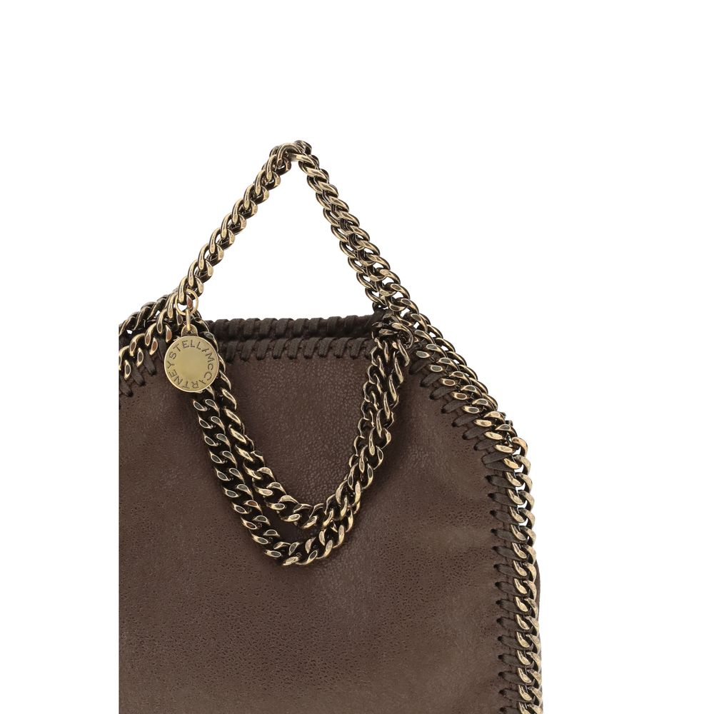 Stella McCartney Braune Kalbsleder-Tasche Bos Taurus