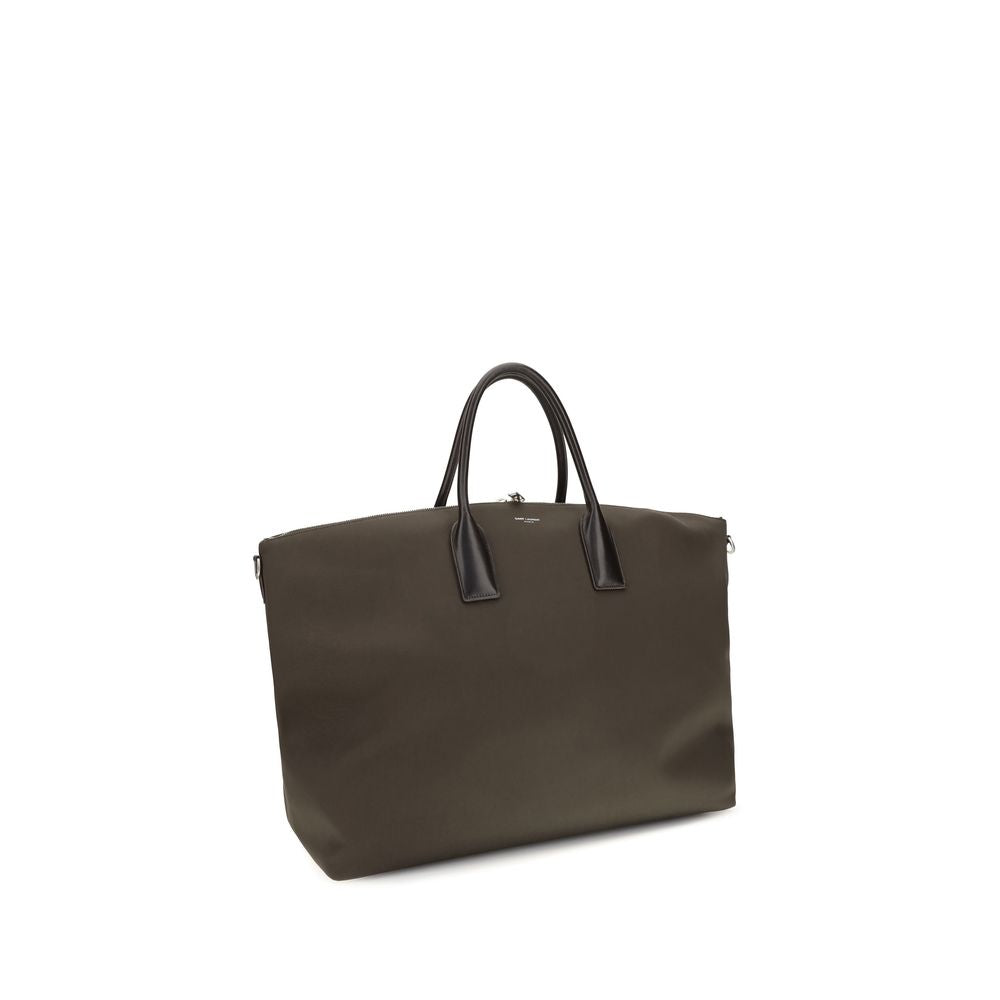 Saint Laurent Braune Kalbsleder Bos Taurus Handtasche