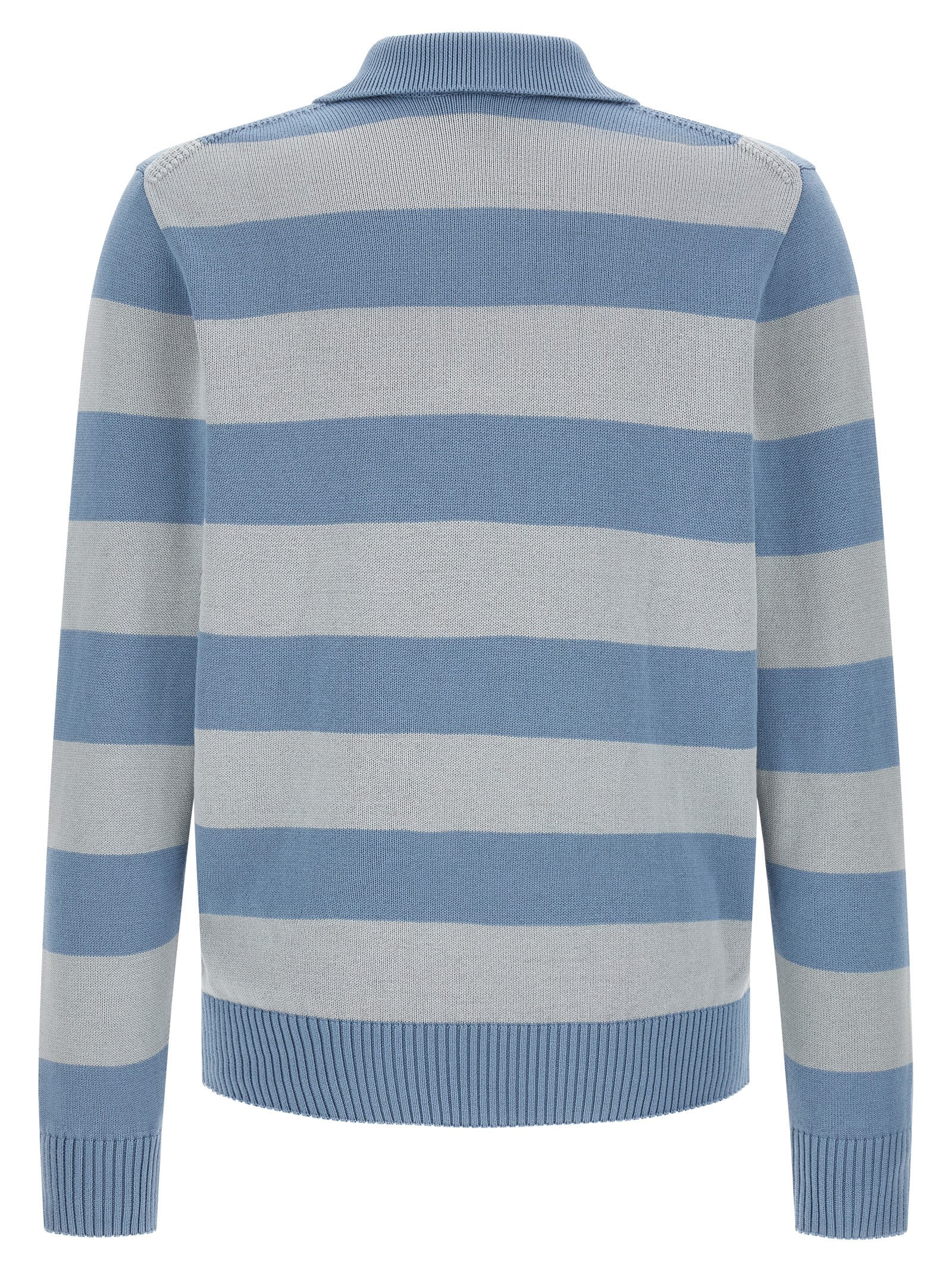 Lacoste Blaues Baumwoll-Polohemd