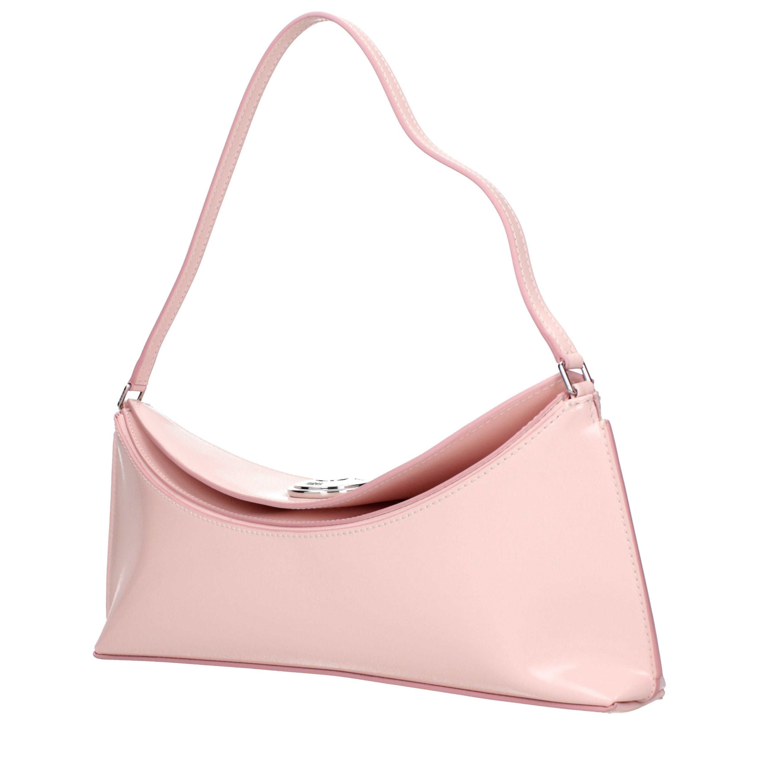 Jacquemus Schultertasche aus pinkfarbenem Leder