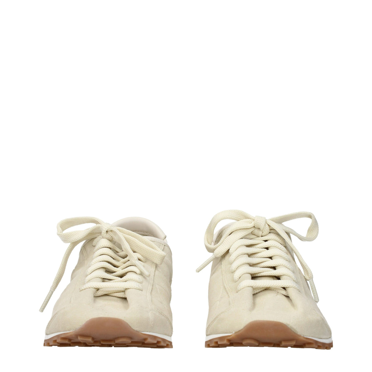 Jacquemus Beige Leder Low-Top Sneaker