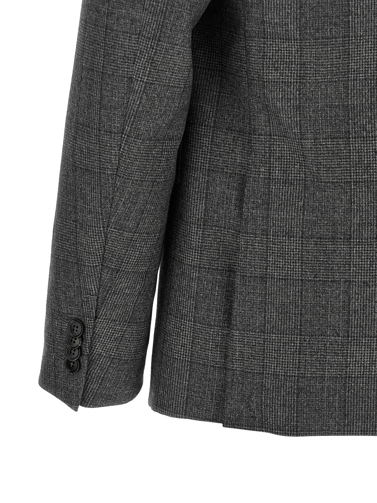 ZEGNA Grauer Woll-Zweiteiler