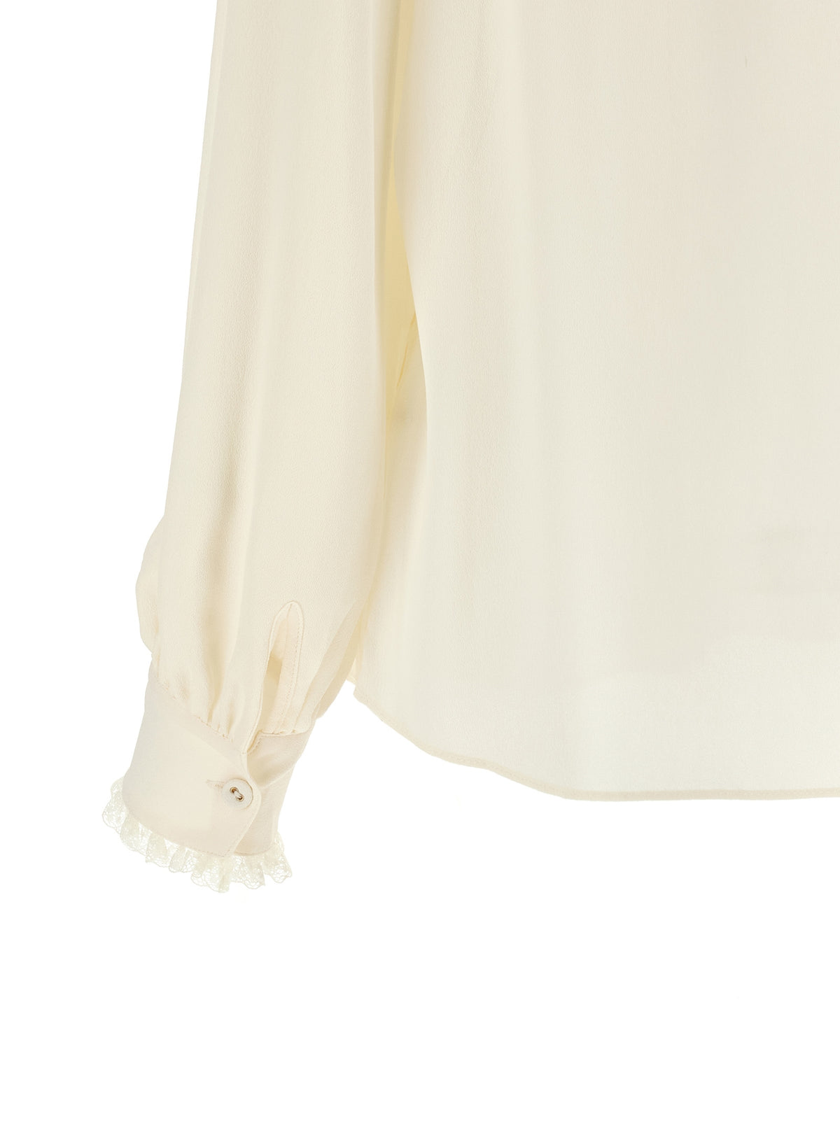 Twinset Weiße Viskose-Bluse