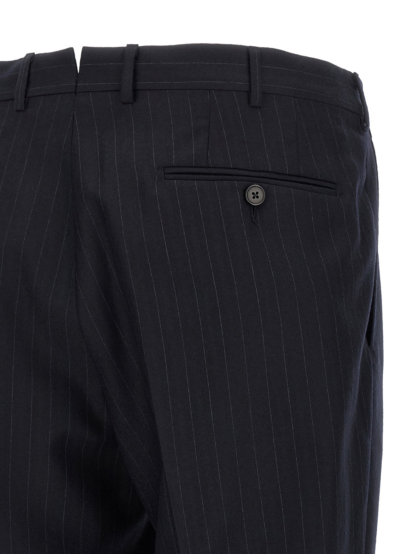 ZEGNA Blauer Wollanzug Zweiteiler