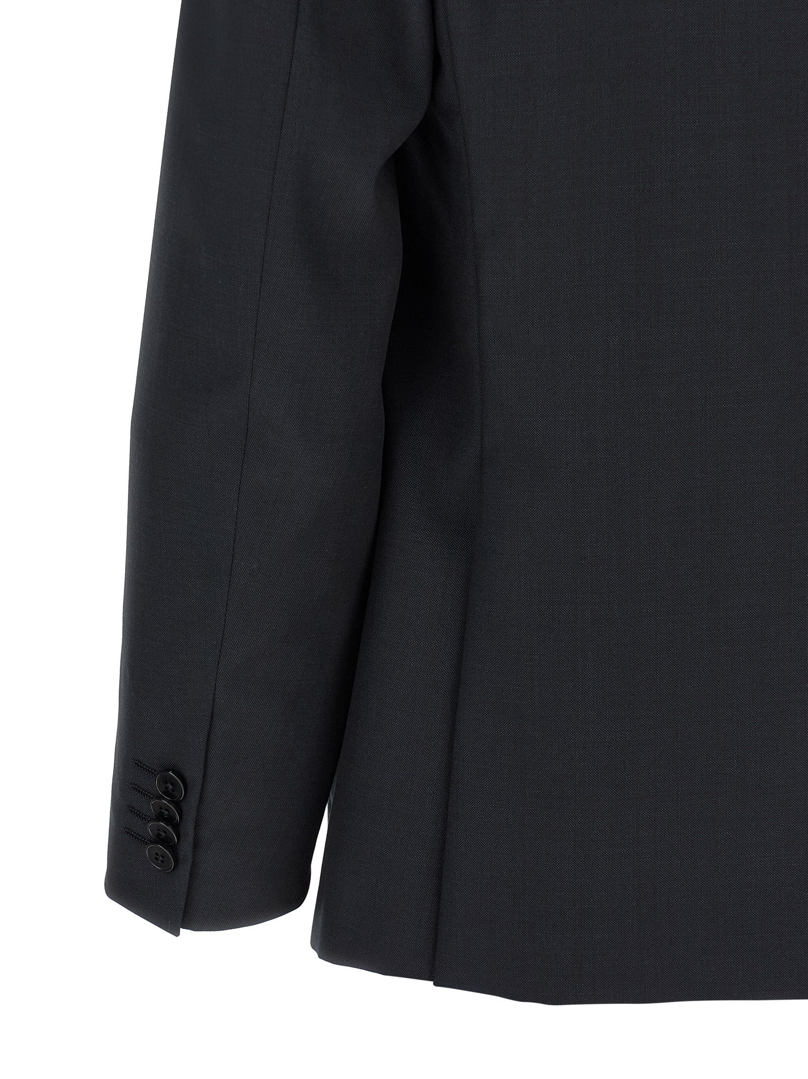 ZEGNA Blauer Wollanzug Zweiteiler