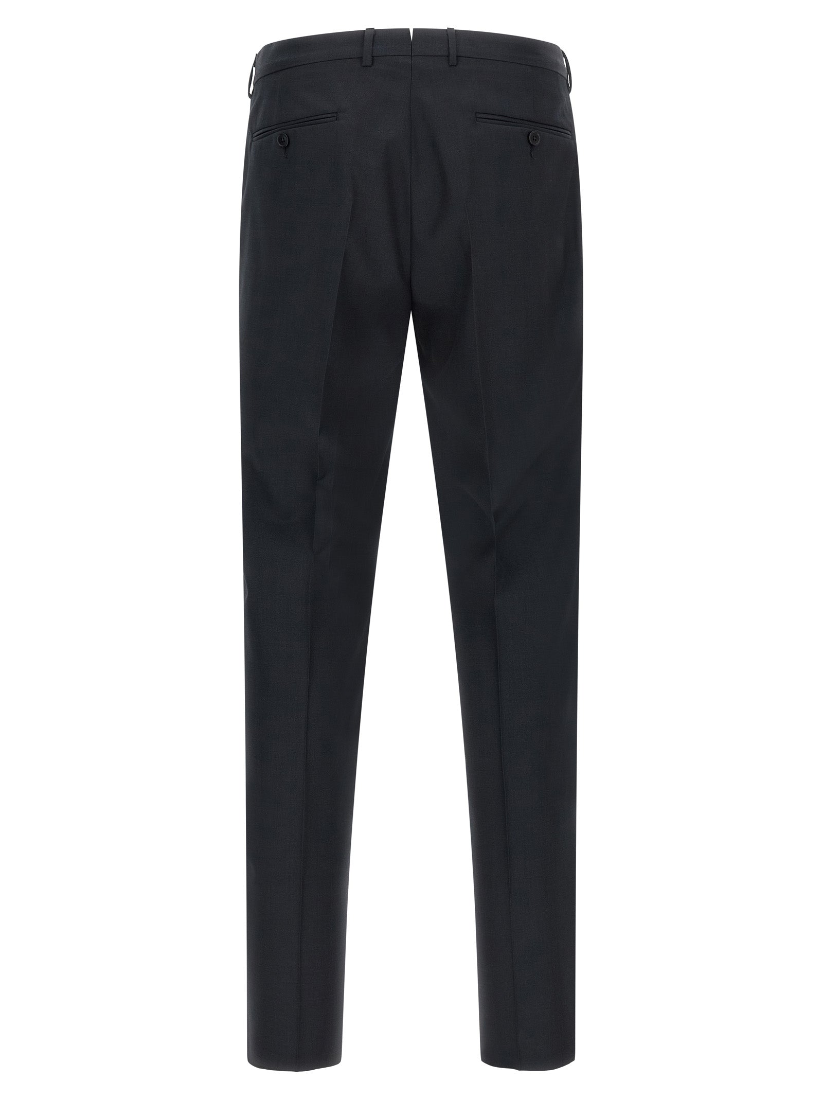 ZEGNA Blauer Wollanzug Zweiteiler