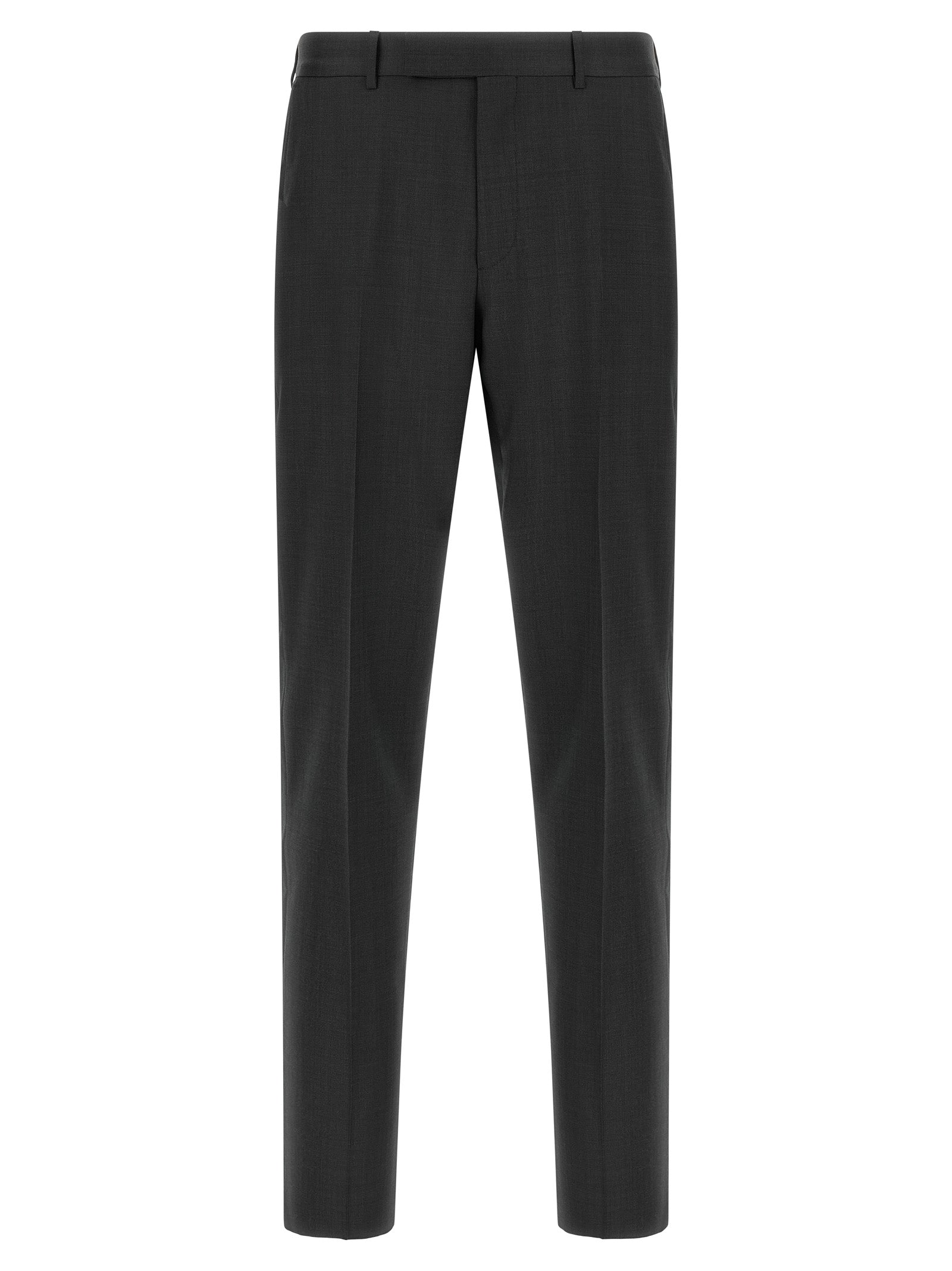 ZEGNA Grauer Woll-Zweiteiler