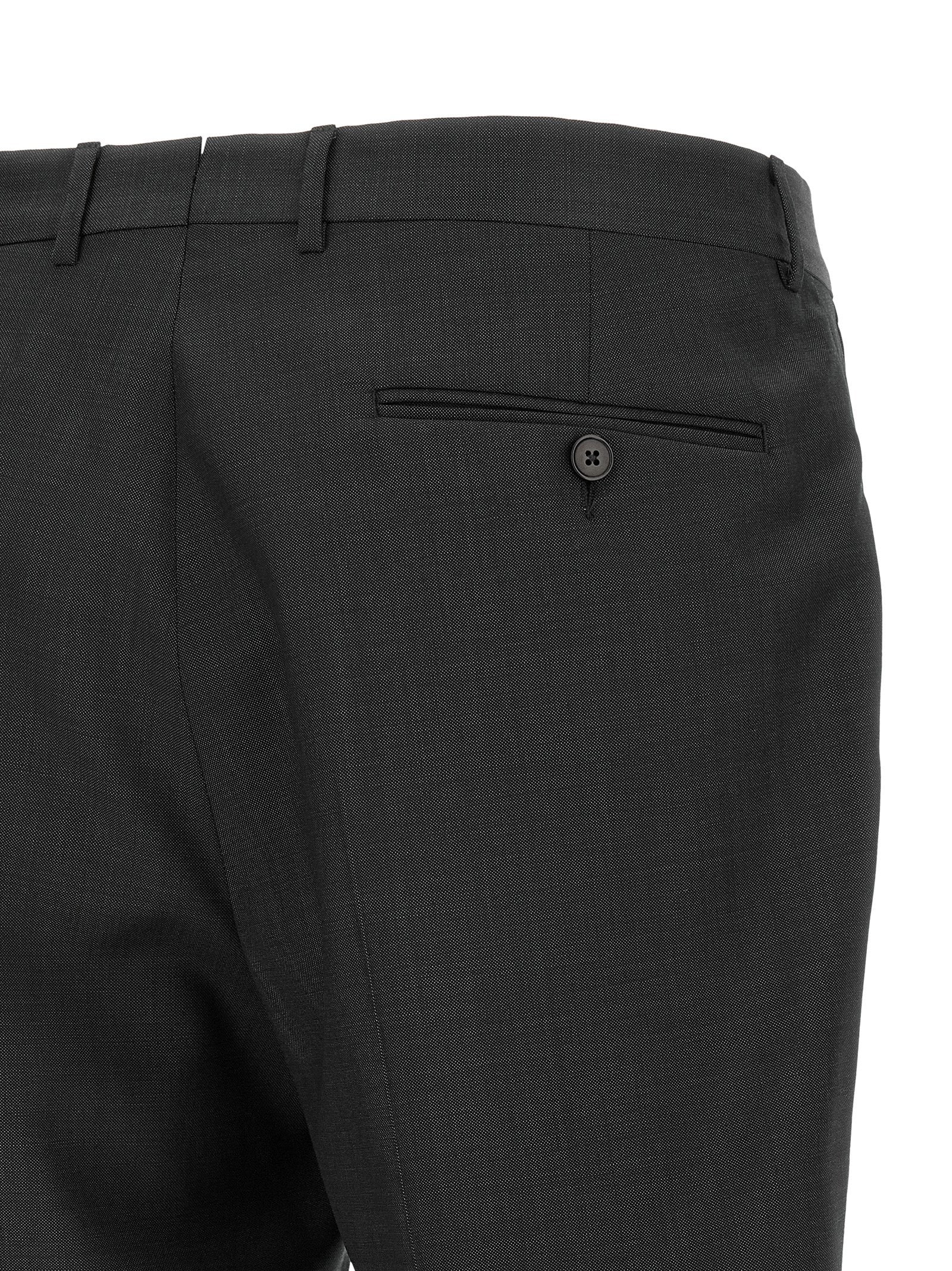 ZEGNA Grauer Woll-Zweiteiler