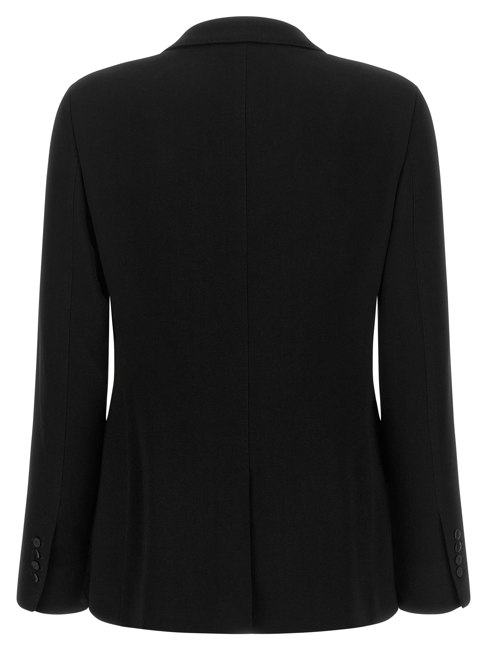 Alberto Biani Schwarzer Triacetat-Blazer