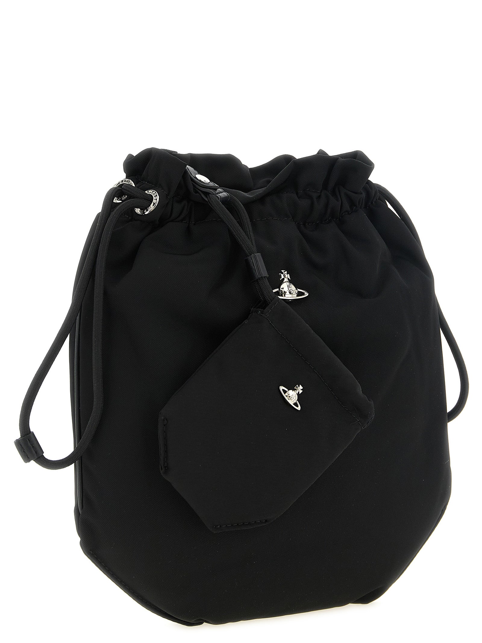 Vivienne Westwood Schwarze Clutch aus Polyester