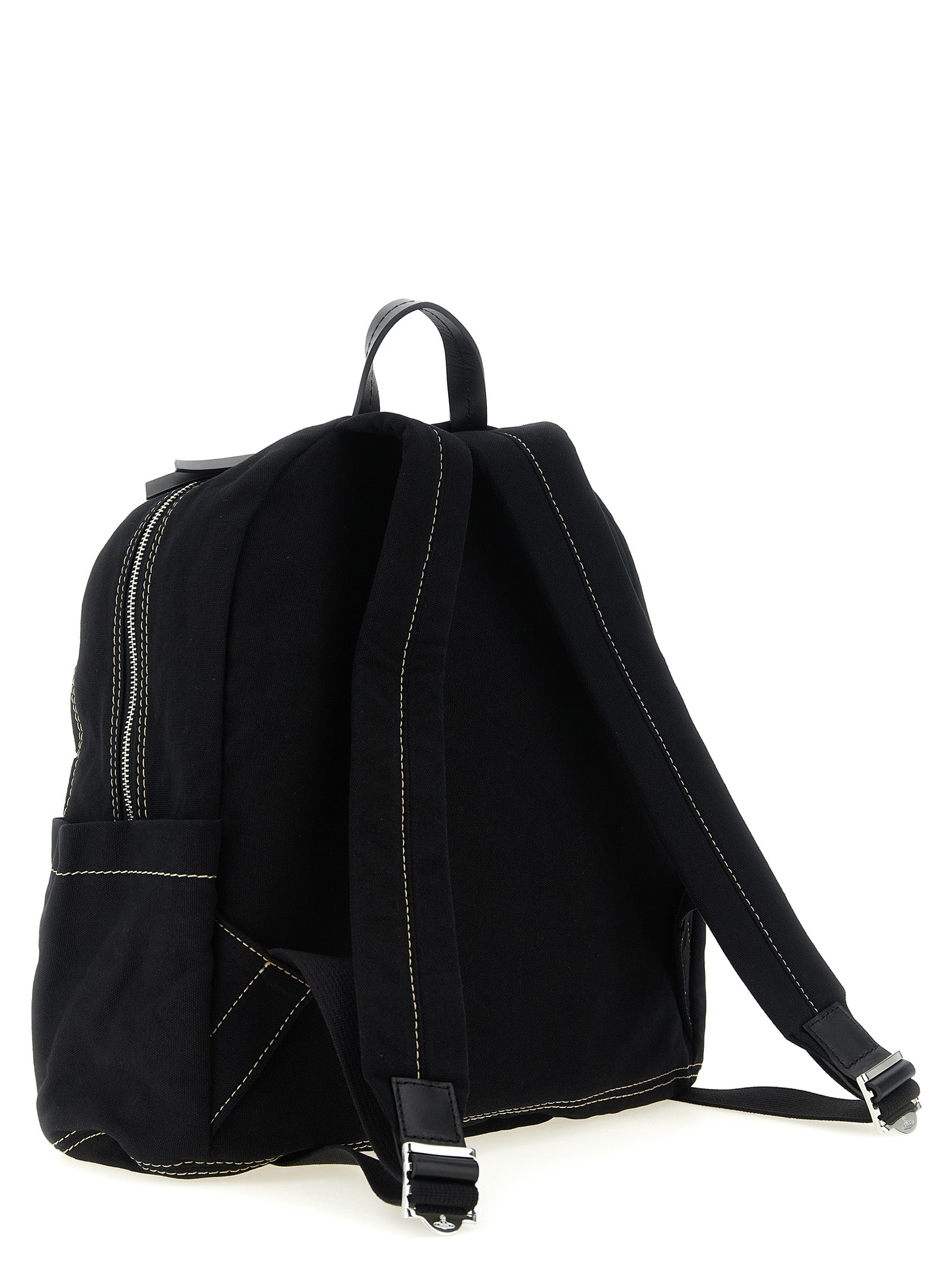 Vivienne Westwood Schwarzer Baumwoll-Rucksack