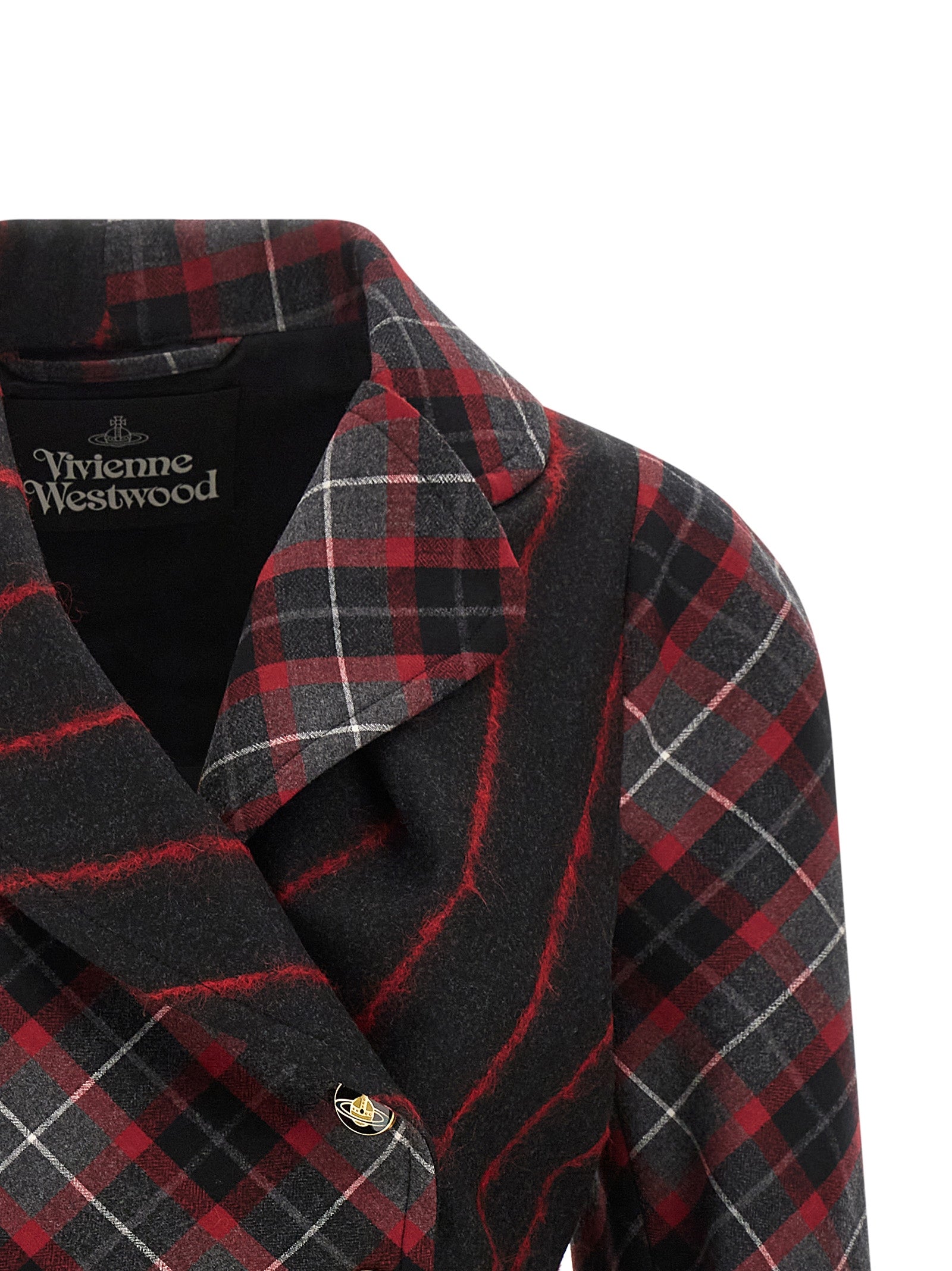 Vivienne Westwood Schwarzer Blazer aus reiner Schurwolle