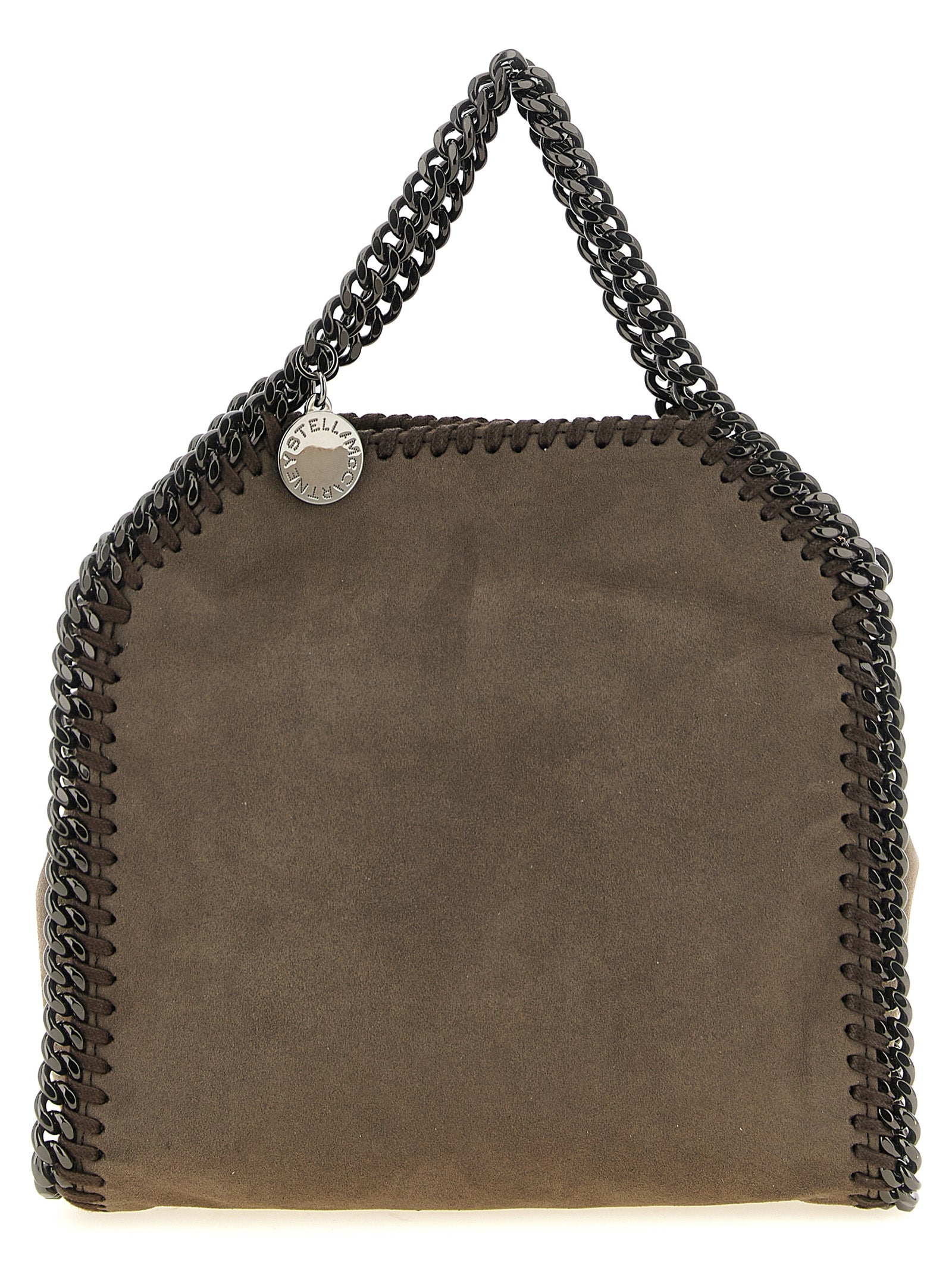 Stella McCartney Braune Handtasche aus Polyamid