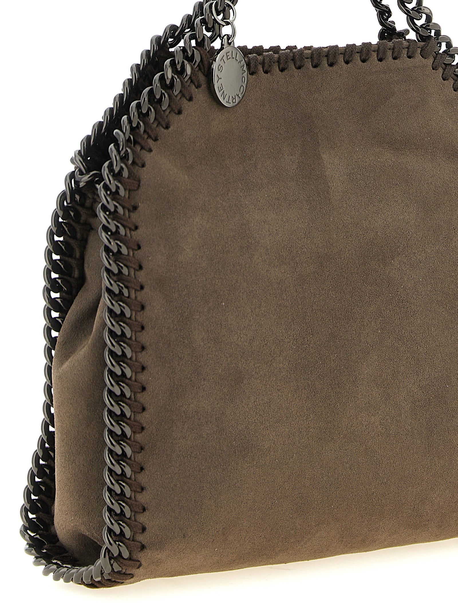 Stella McCartney Braune Handtasche aus Polyamid