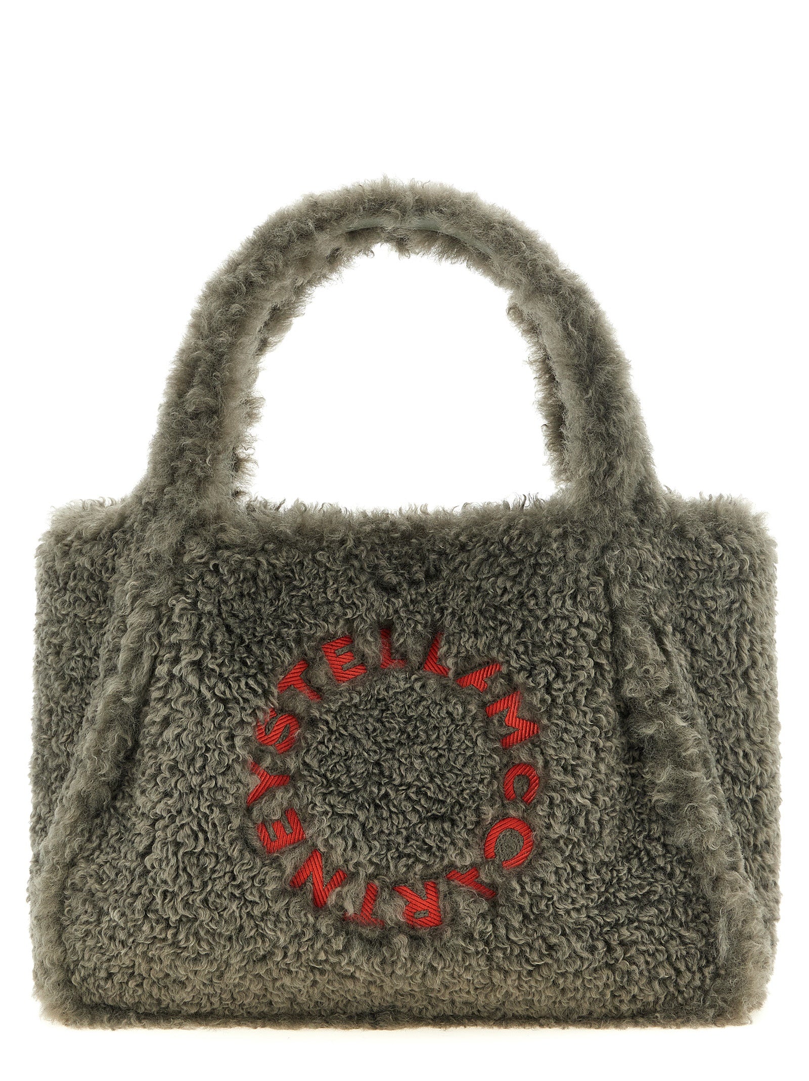 Stella McCartney Graue Tote Bag aus Polyester