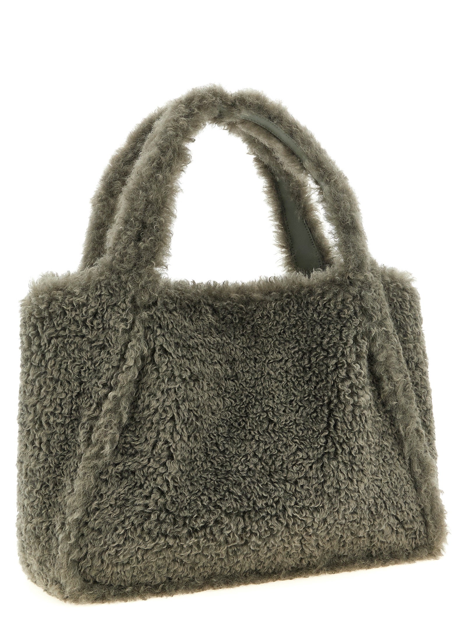 Stella McCartney Graue Tote Bag aus Polyester