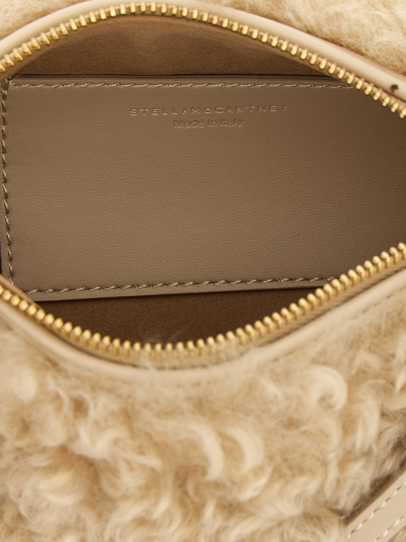 Stella McCartney Beige Clutch aus Polyester