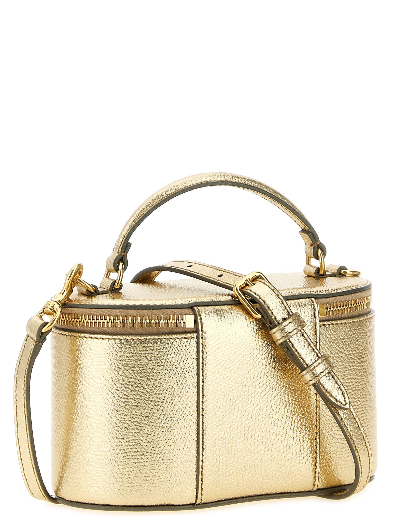 Valentino Garavani Handtasche aus Kalbsleder in Gold