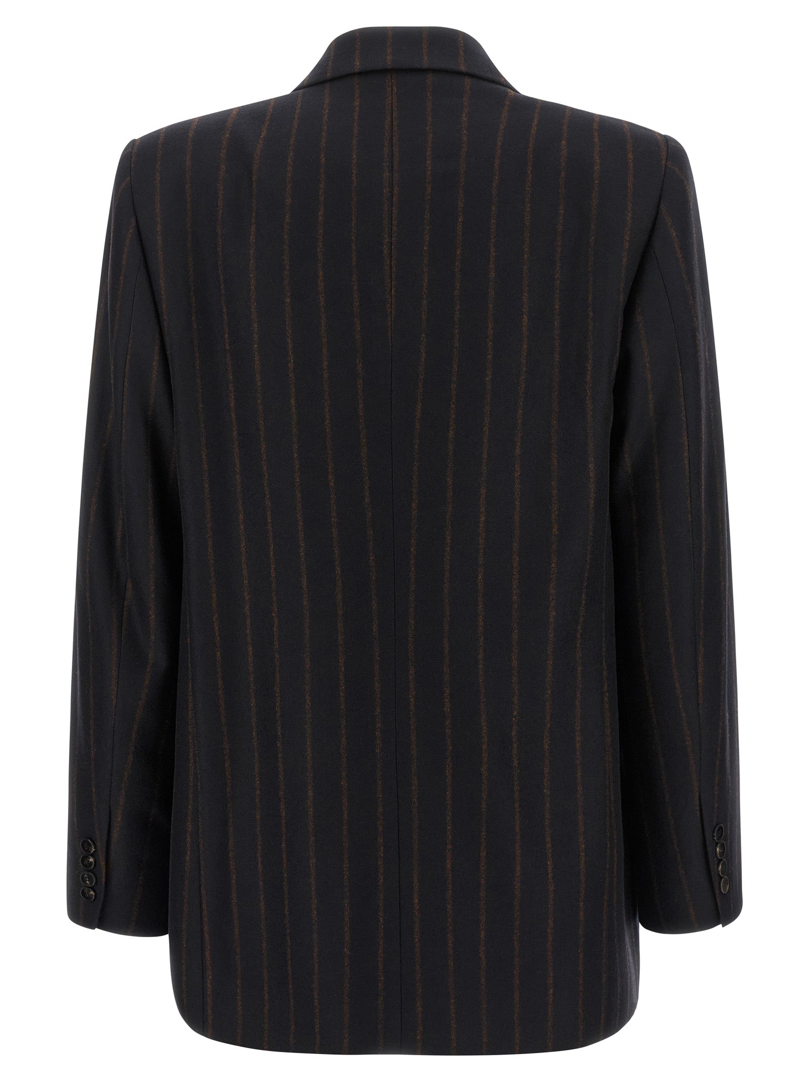 Alberto Biani Blauer Wollblazer