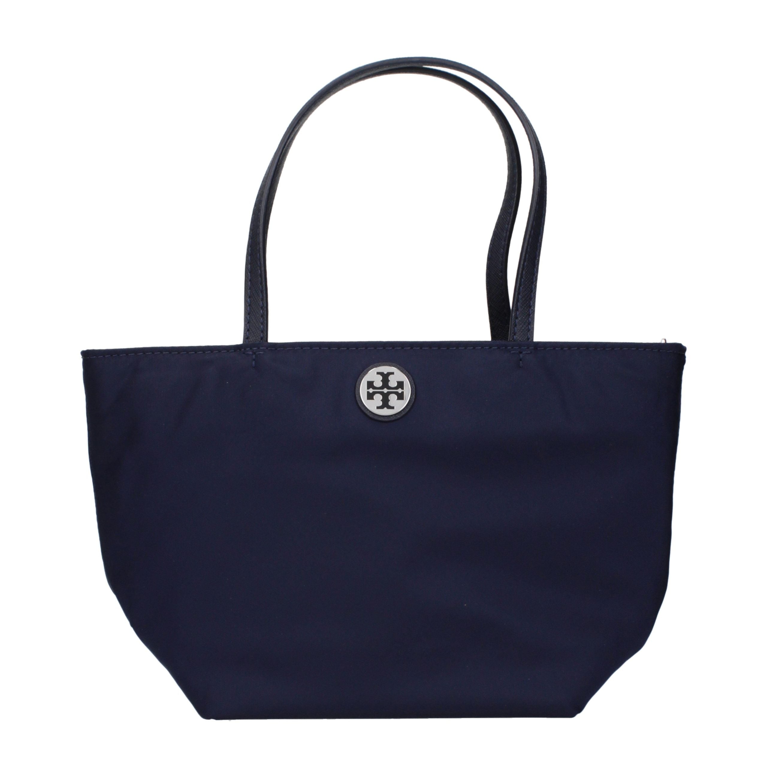 Tory Burch Blaue Nylon-Handtasche