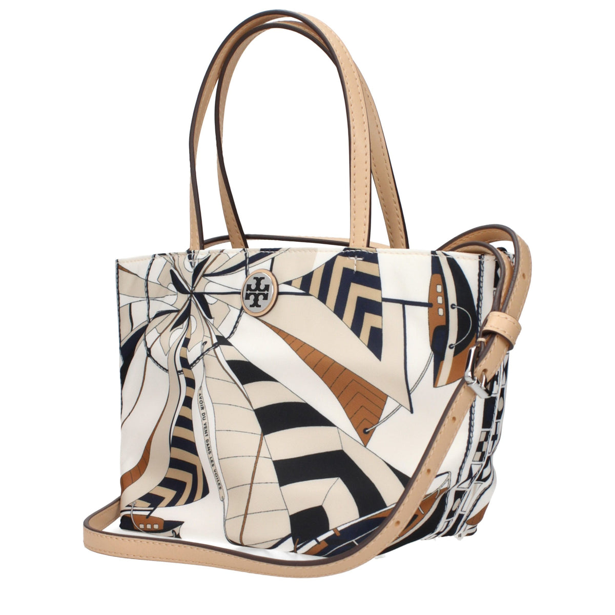 Tory Burch Beige Nylon Handtasche
