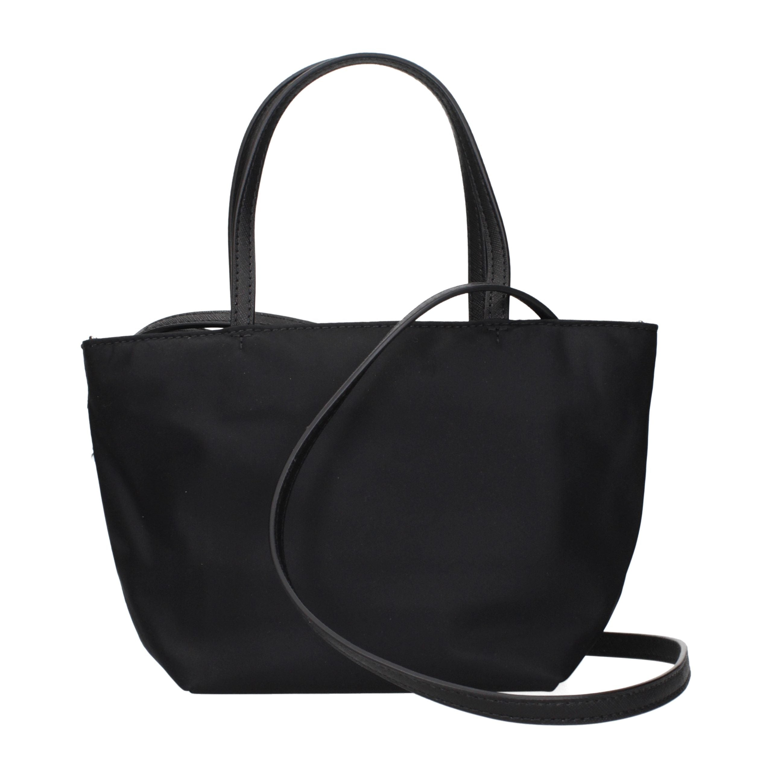 Tory Burch Schwarze Nylon-Handtasche