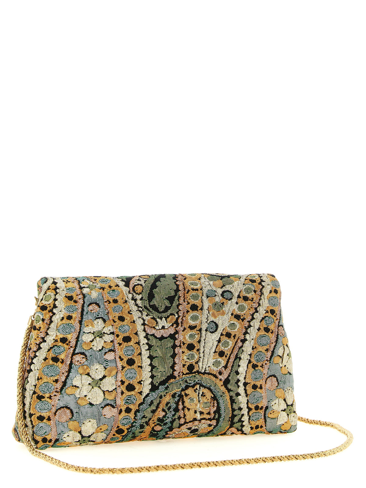 Dries Van Noten Multicolor Acetate Clutch Bag