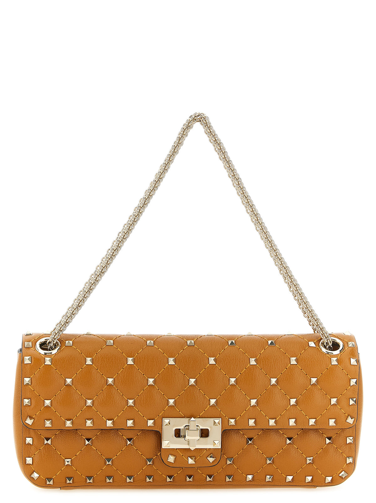 Valentino Garavani Orange Ziegenleder Umhängetasche