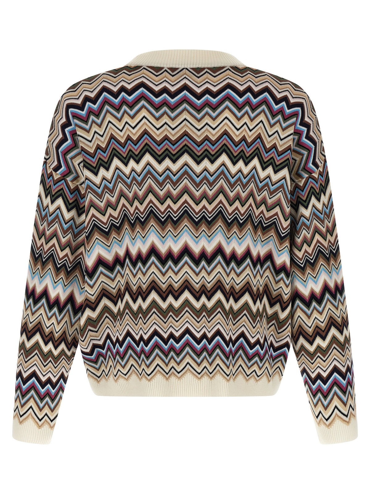 Missoni Mehrfarbige Strickjacke aus Viskose