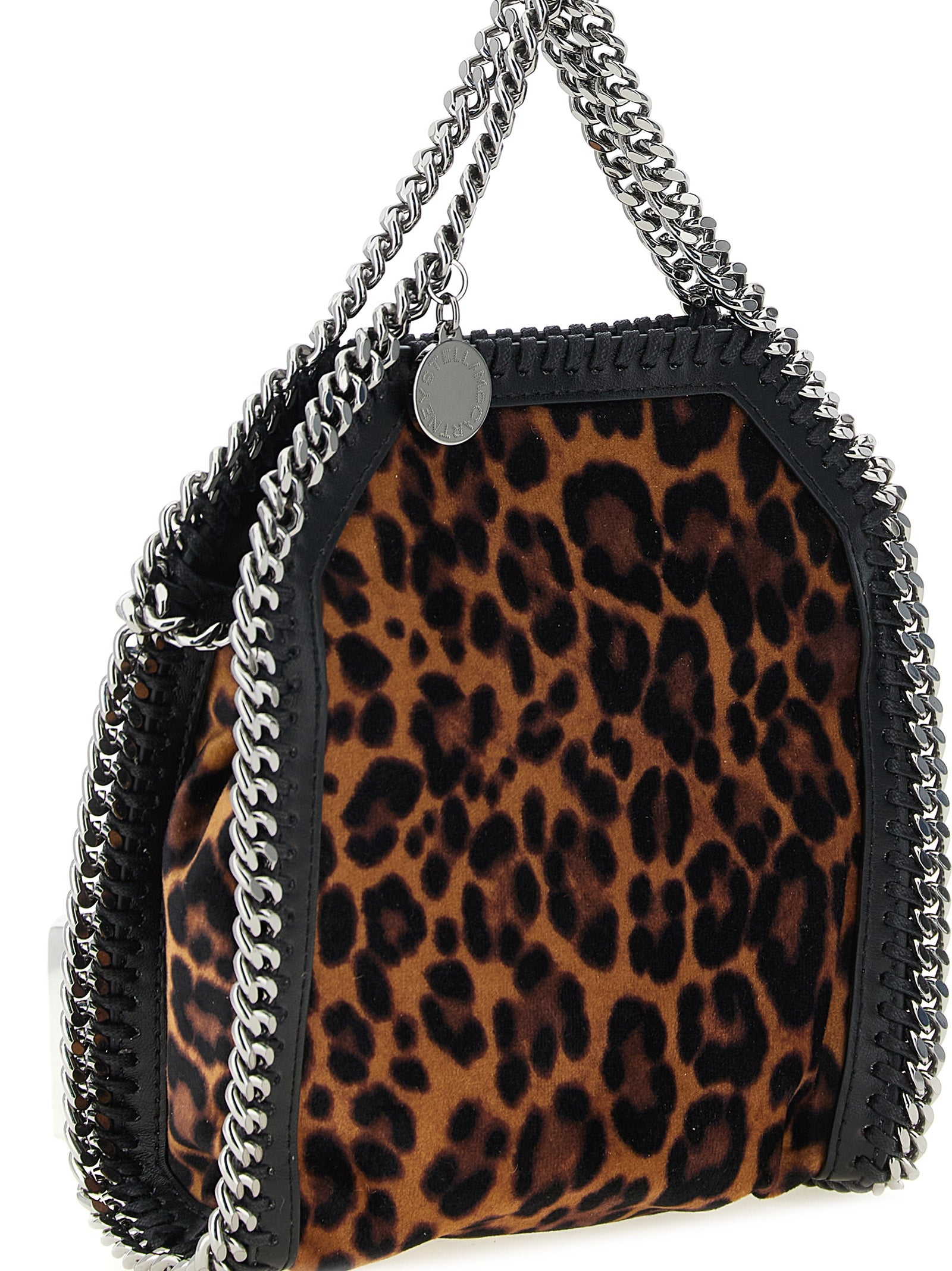 Stella McCartney Braune Handtasche aus Polyester