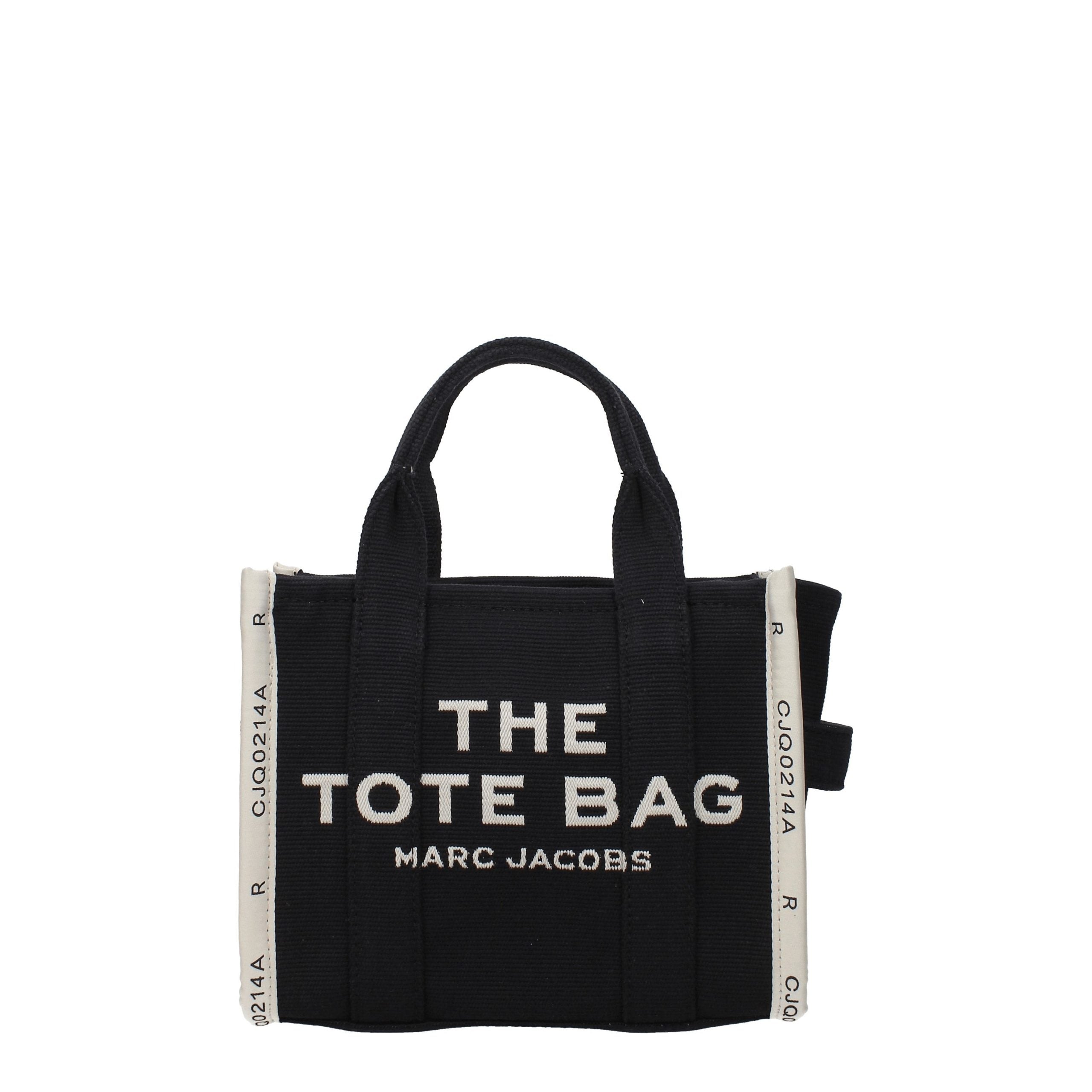 Marc Jacobs Schwarze Stoffhandtasche