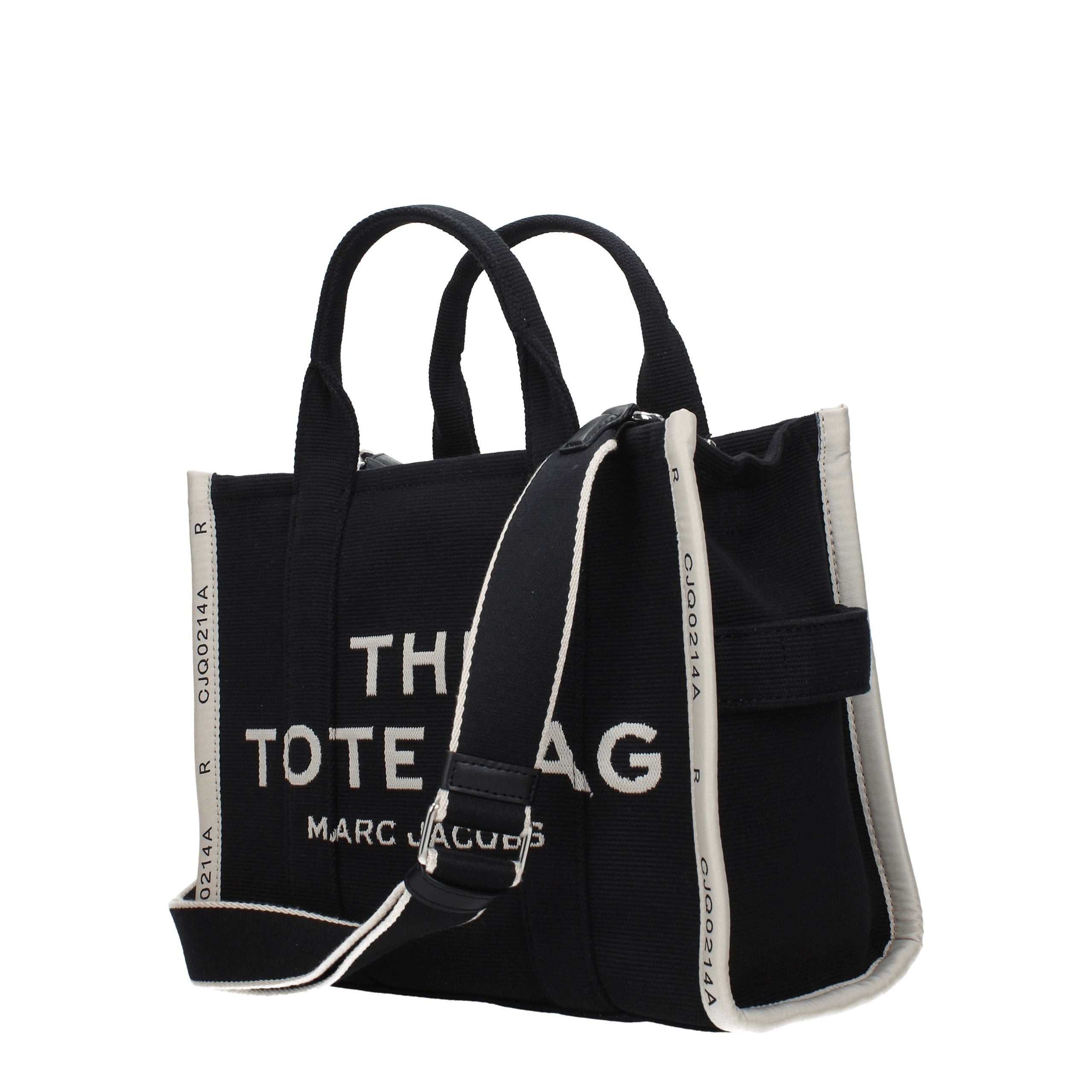 Marc Jacobs Schwarze Stoffhandtasche