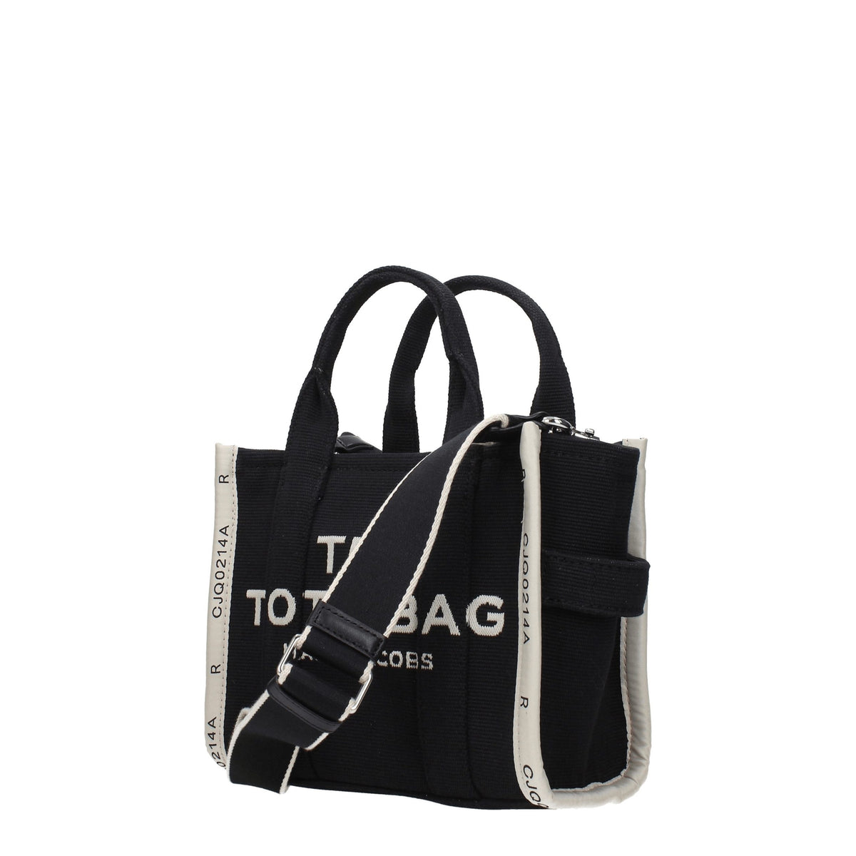 Marc Jacobs Schwarze Stoffhandtasche