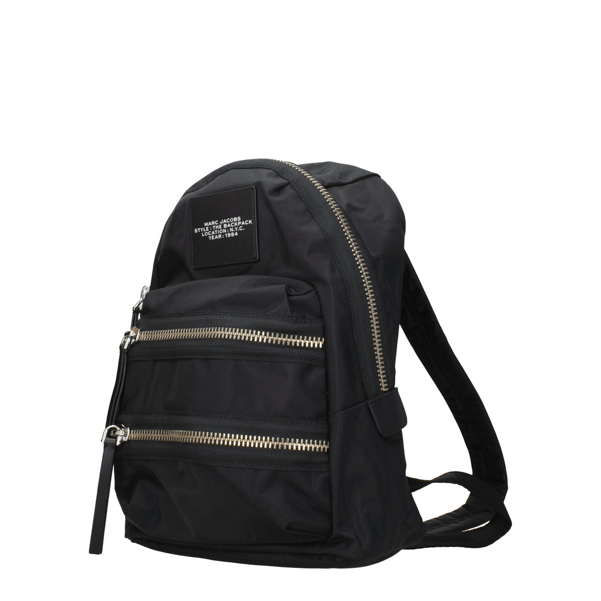 Marc Jacobs Schwarzer Nylon-Rucksack