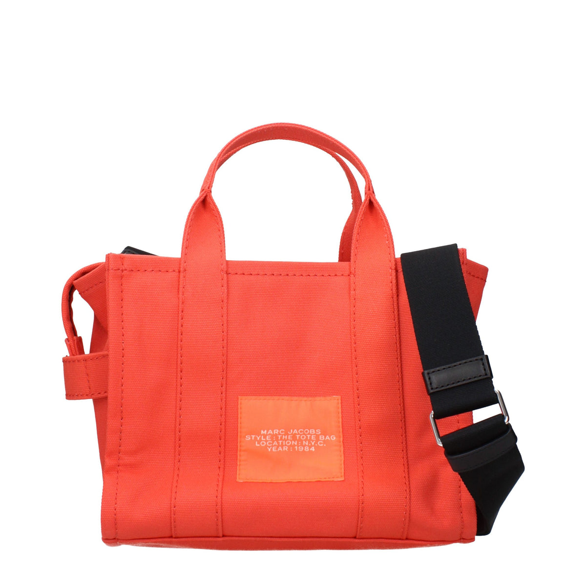 Marc Jacobs Orange Stoffhandtasche