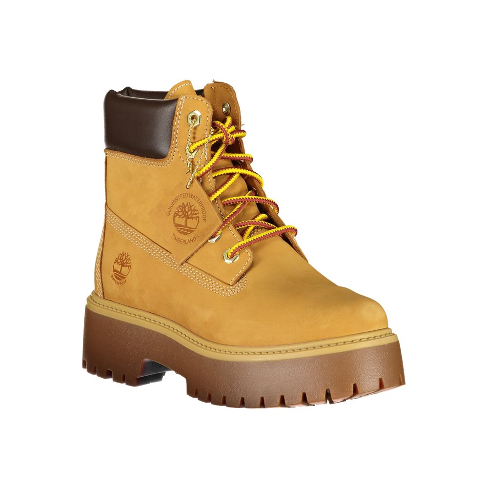 Timberland Brauner Leder Damenstiefel