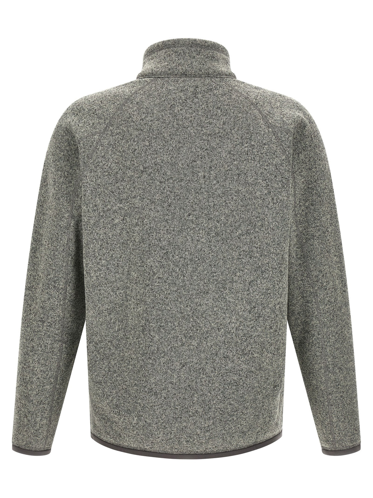 PATAGONIA Graue Polyester-Jacke in voller Länge