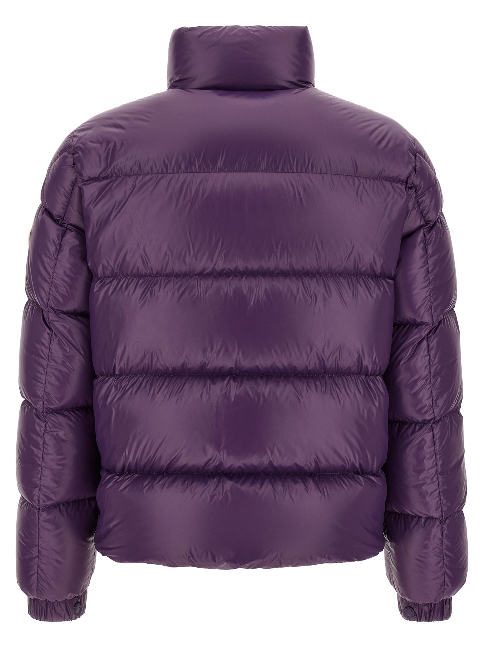 Moncler Lila Jacke aus Polyamid