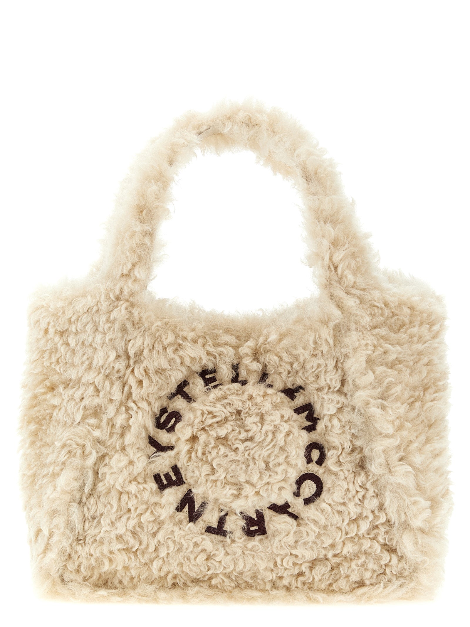 Stella McCartney Beige Polyester-Tragetasche