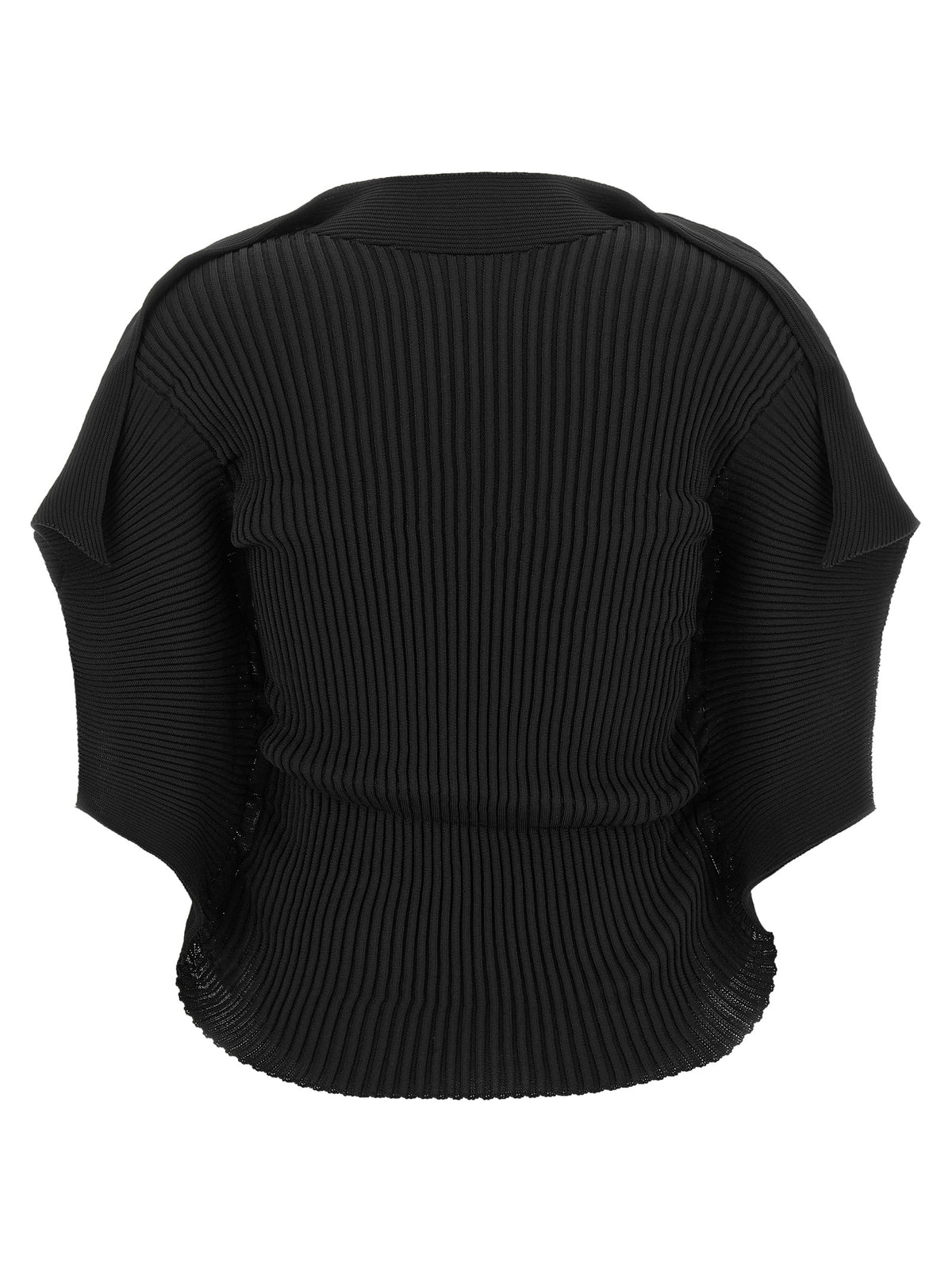 Issey Miyake Schwarze Bluse aus Polyester